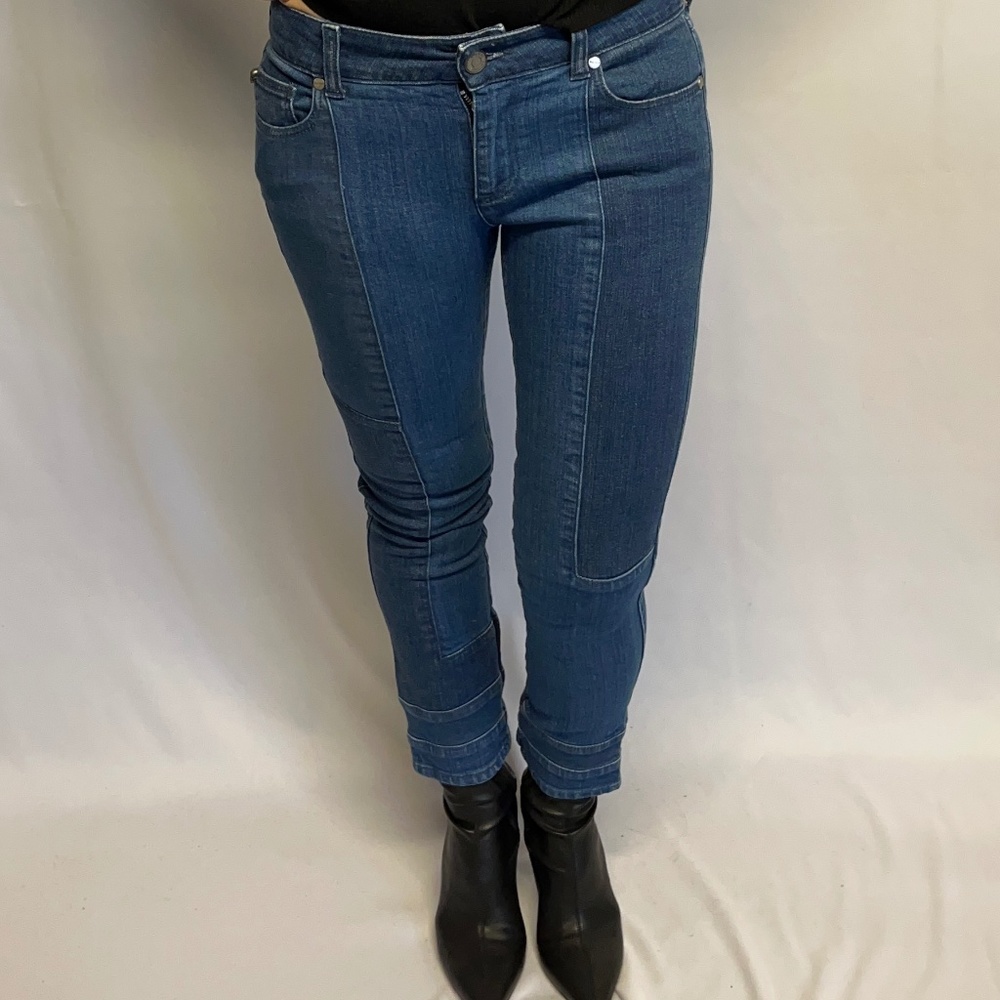 Alexander McQueen Patchwork Jeans